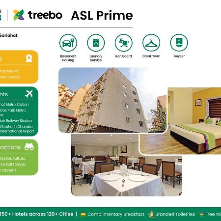 Treebo Asl Prime, Near Ballygunge Railway Station Calcutá Exterior foto